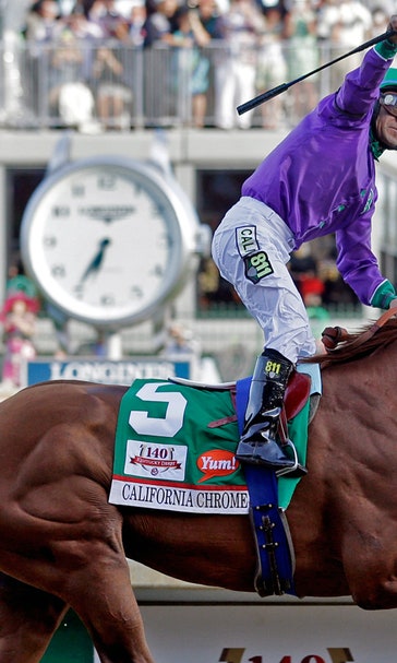 California Chrome wins the 140th running of the Kentucky Derby